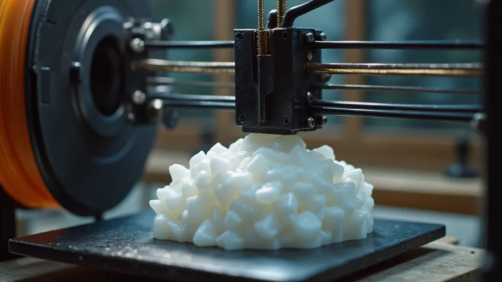 3D printer printing an enclosure