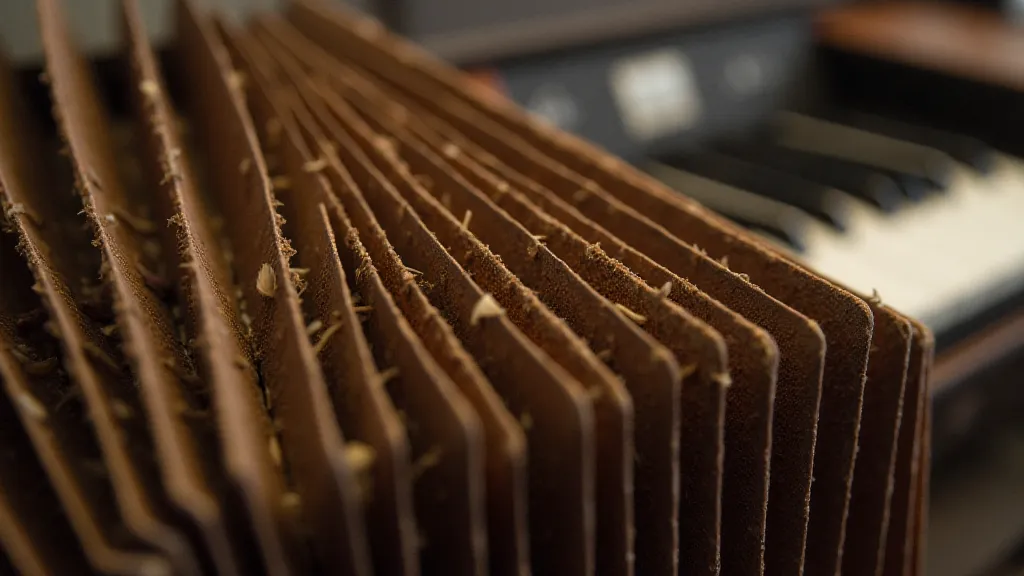 Antique accordion bellows