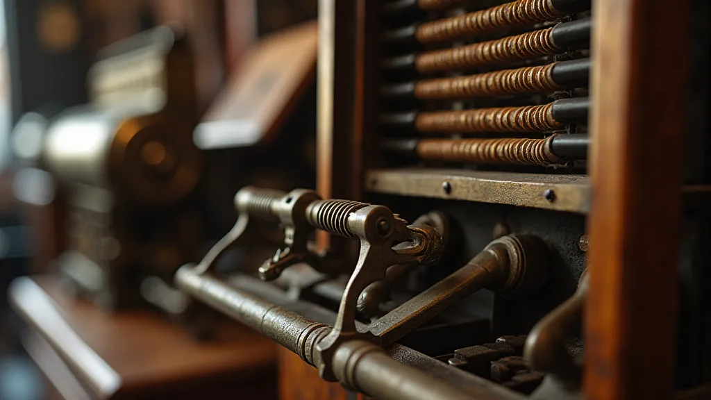 Antique accordion disassembly