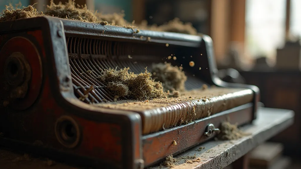 Antique accordion disassembled